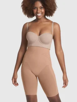 Faja pantalon alta media pierna invisible levanta glúteos Leonisa 012807M