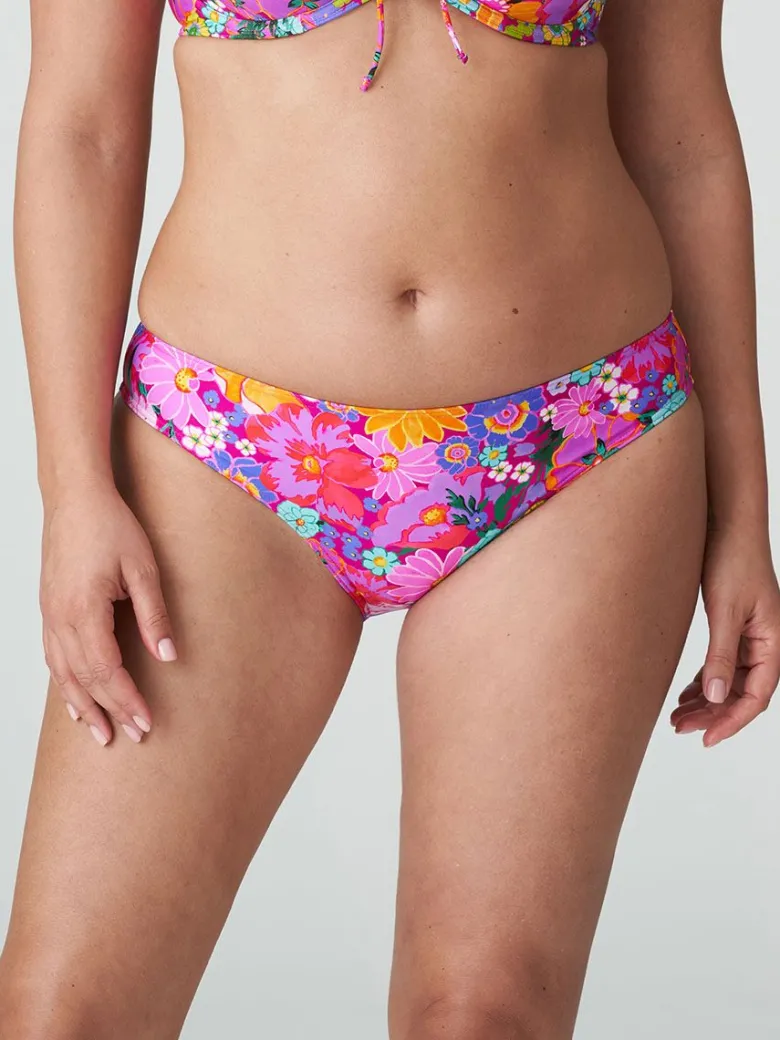 Parte de abajo bikini Primadonna Swim Najac Slip 4011050 Floral Explosion