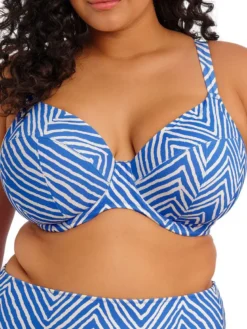 Parte de arriba Bikini Elomi Swim Fiji Falls Plunge con aros Ocean