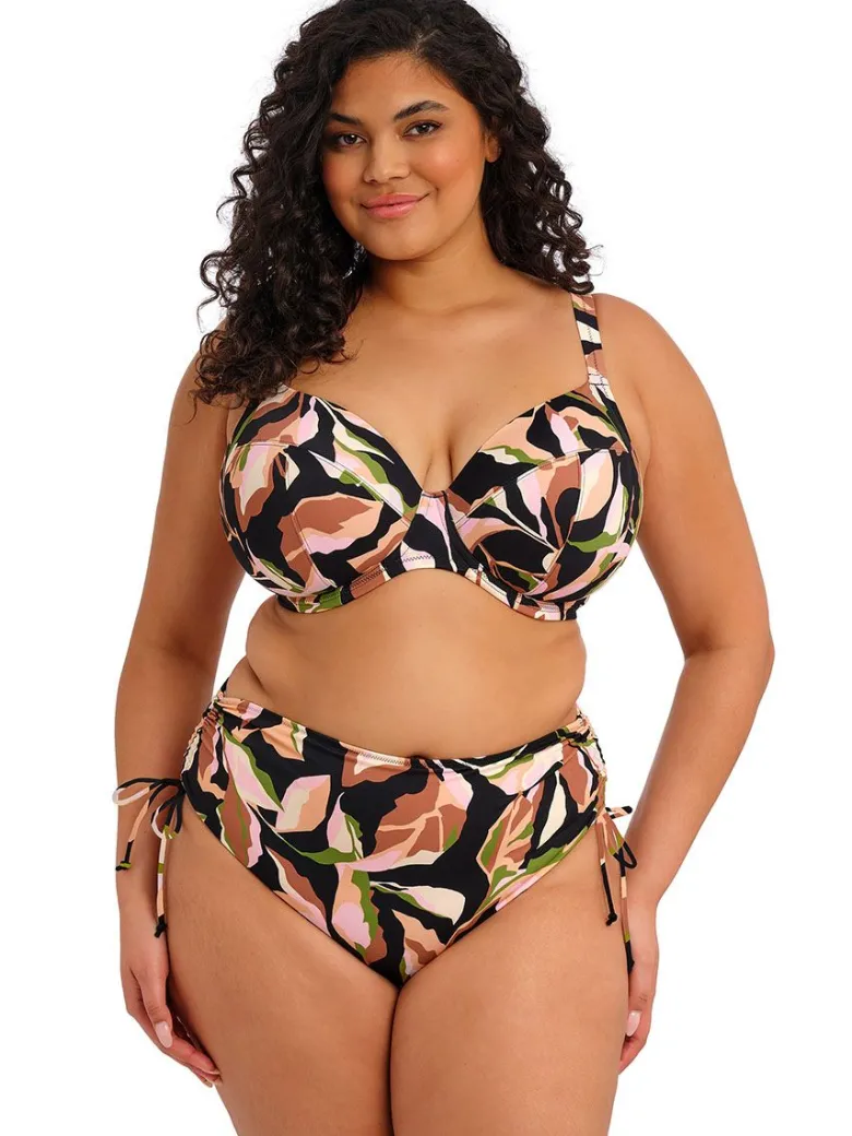Parte de arriba Bikini Elomi Swim Ocean Avenue Plunge con aros