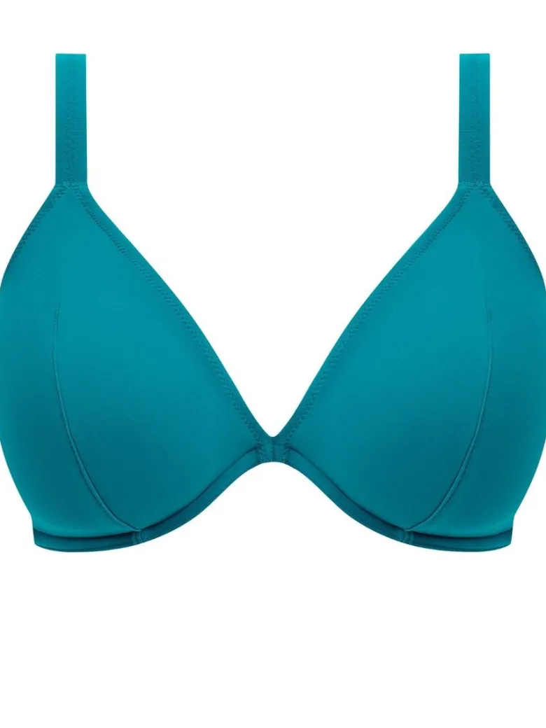 Parte de arriba Bikini Plunge Freya Swim Jewel Cove AS7226 Plain Moonstone
