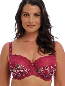 Sujetador sin relleno con aros Fantasie Lucia Side FL101501 Cherry