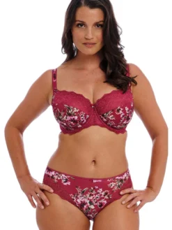 Sujetador sin relleno con aros Fantasie Lucia Side FL101501 Cherry